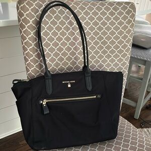Michael Kors Black and Gold Bag
